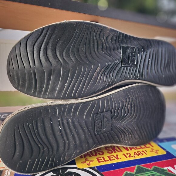 Reef Boat Loafer Slip-On Tie Cushion Shoes 2 pairs M11- DARK BLUE + GRAY - Picture 10 of 10